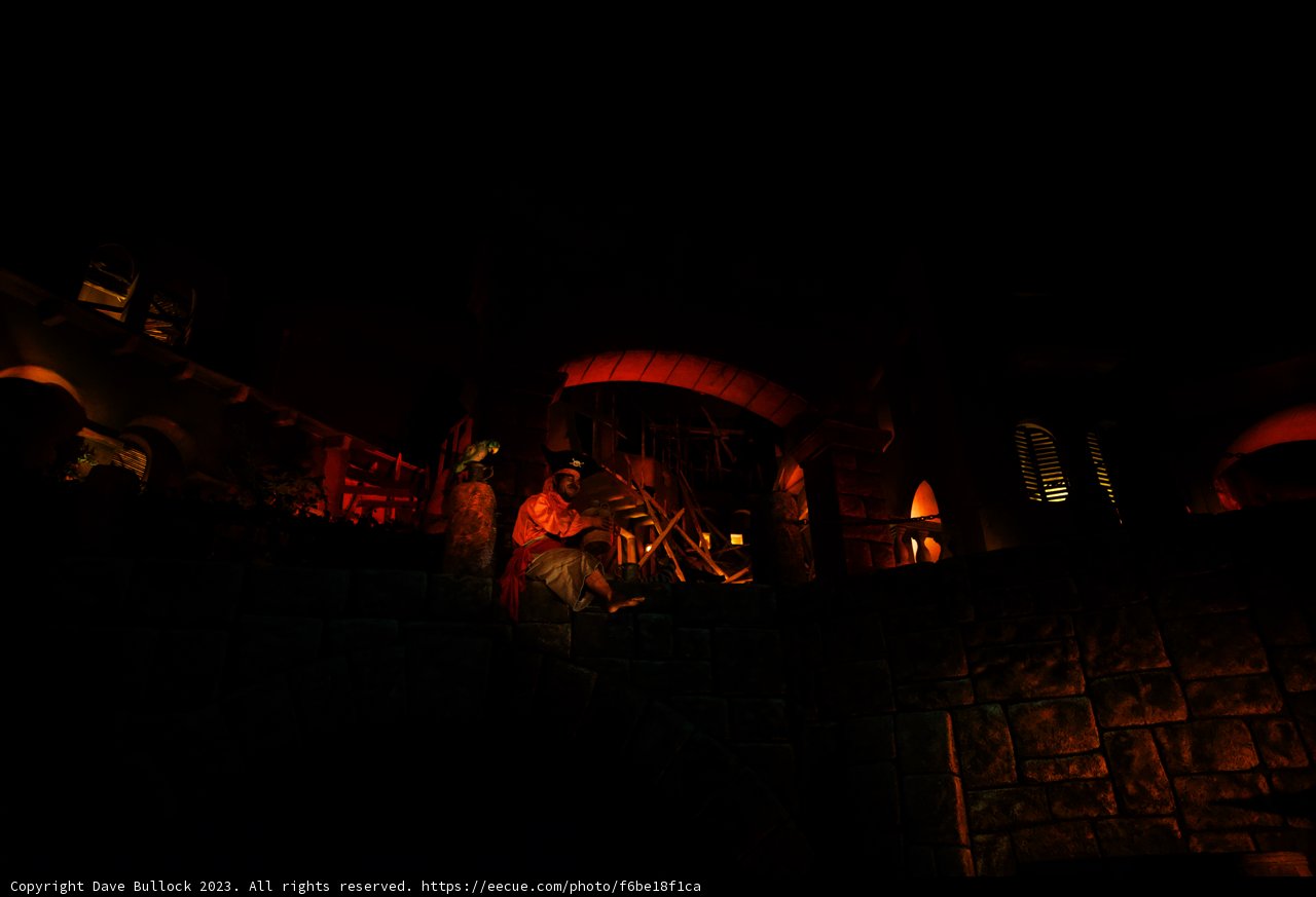 Nighttime Serenity at Disneyland
