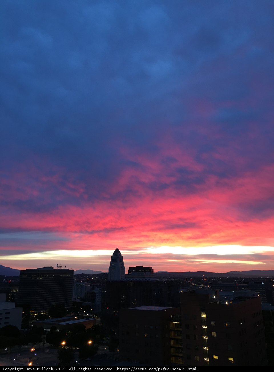 Radiant Sunset over Salt Lake City