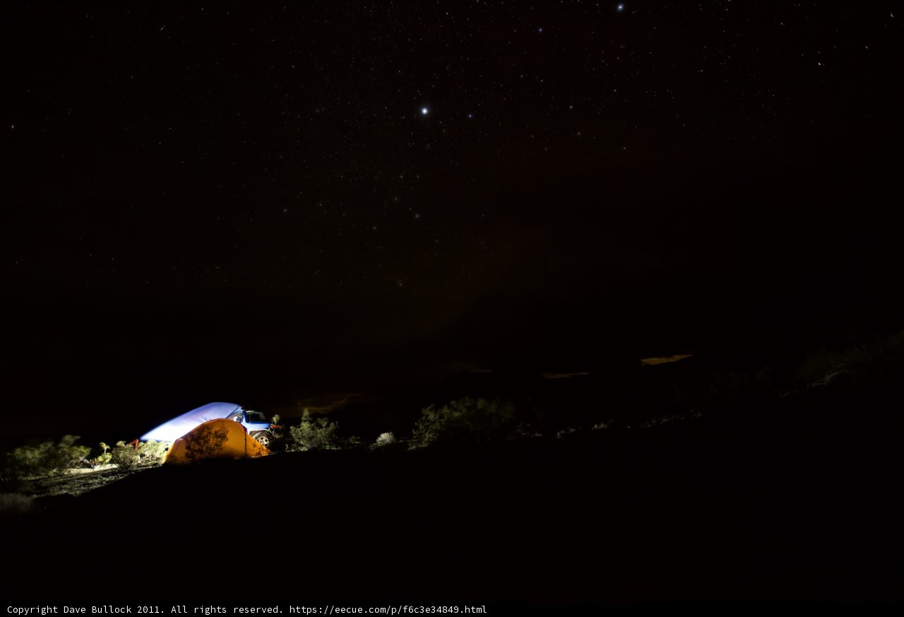 Starry Night Camping