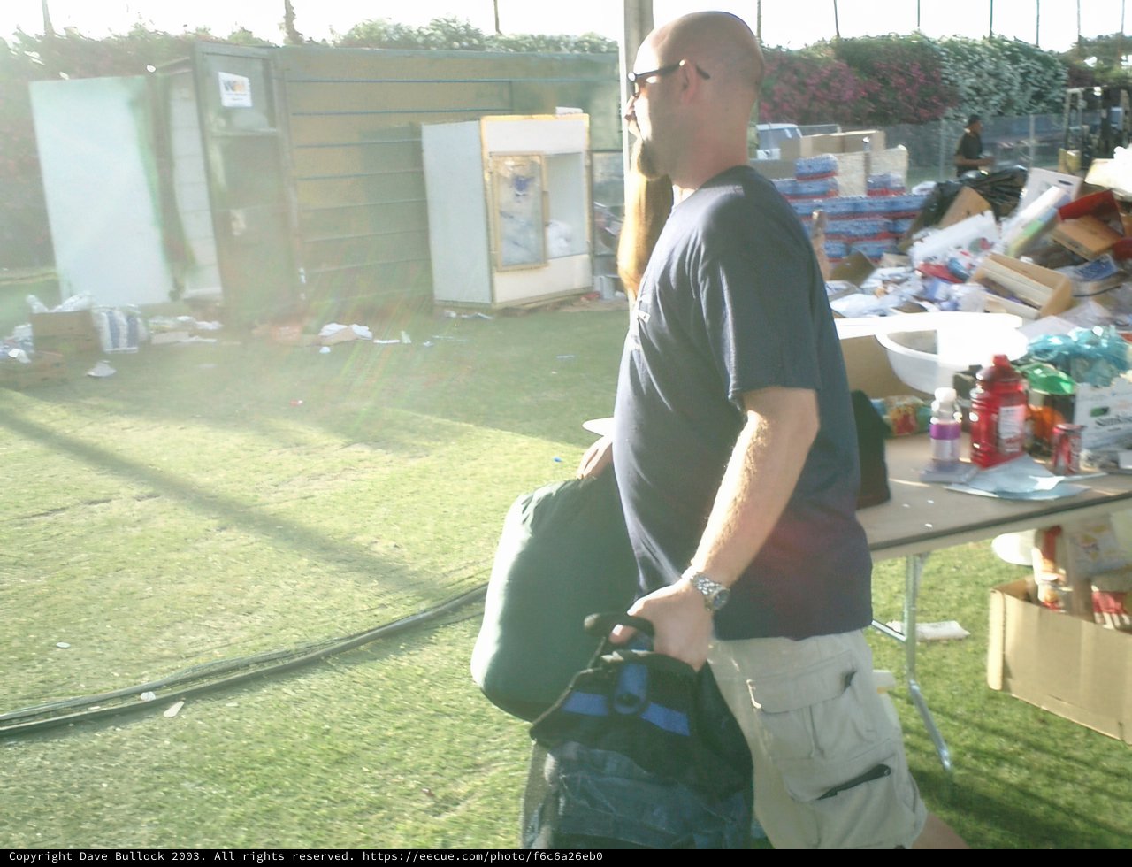 Preparing for Day Two at Coachella