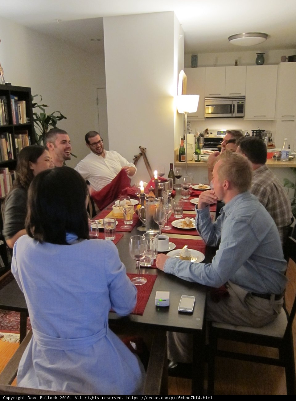 Chanukkah Dinner Party with Friends