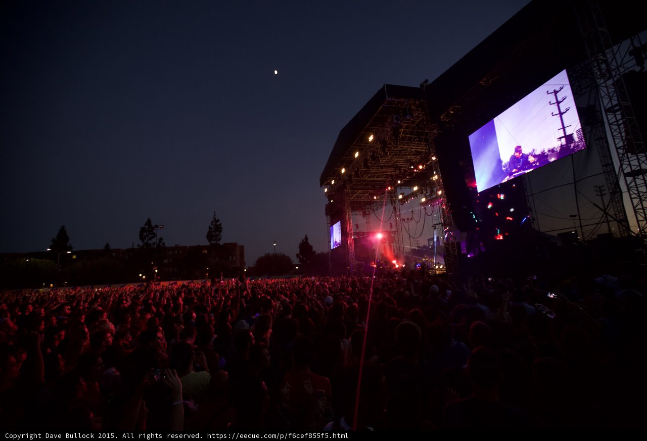Main Stage Purple Red Night