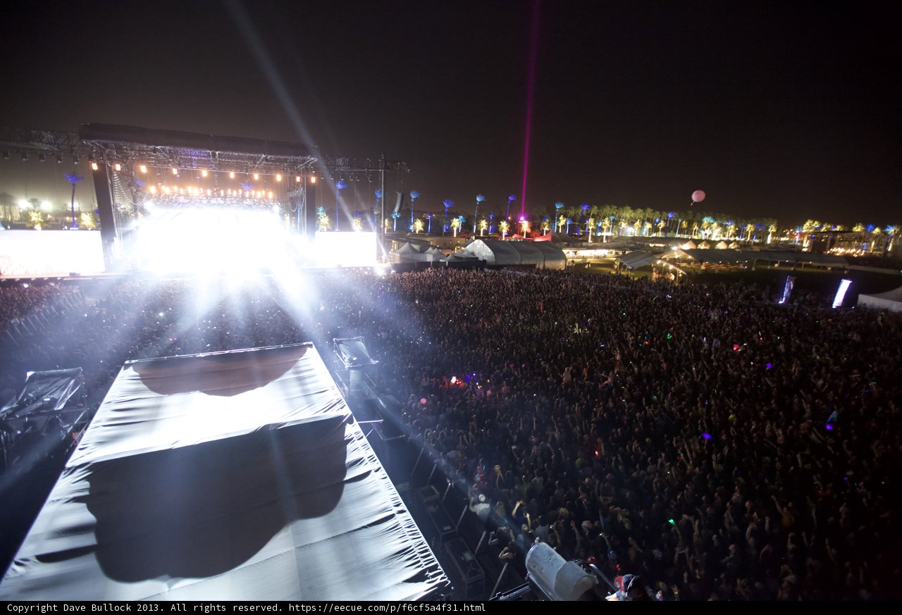 Lights Up at Coachella