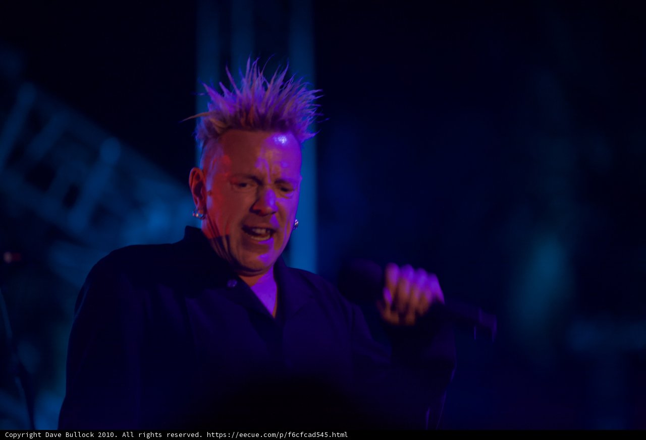 John Lydon Belting Out Tunes
