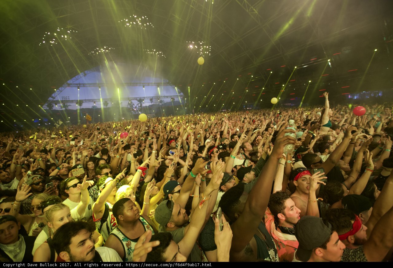 Coachella Crowd Goes Wild