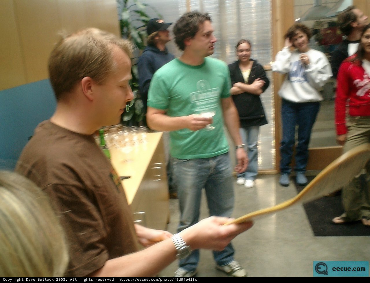 Wooden Paddle for a Good Brew