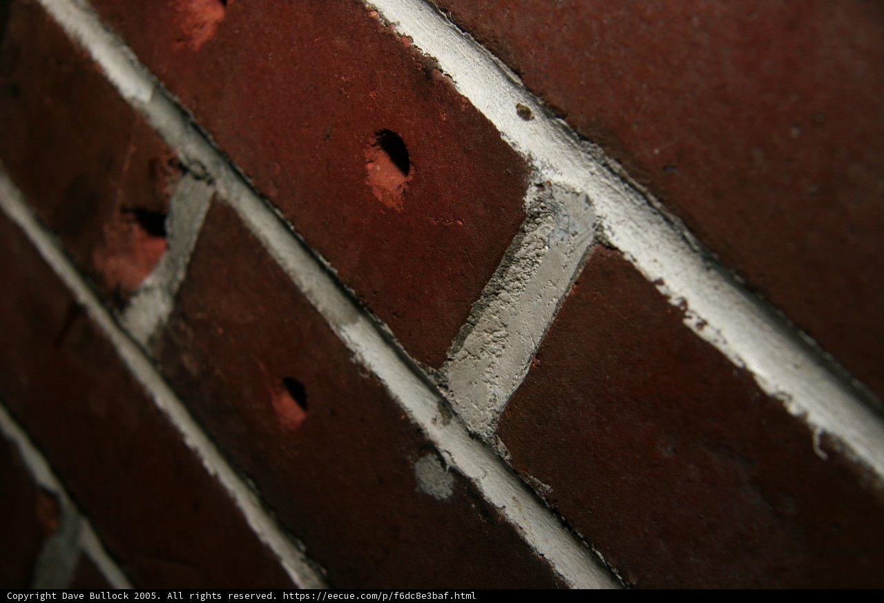 Imperfections in the Bricks