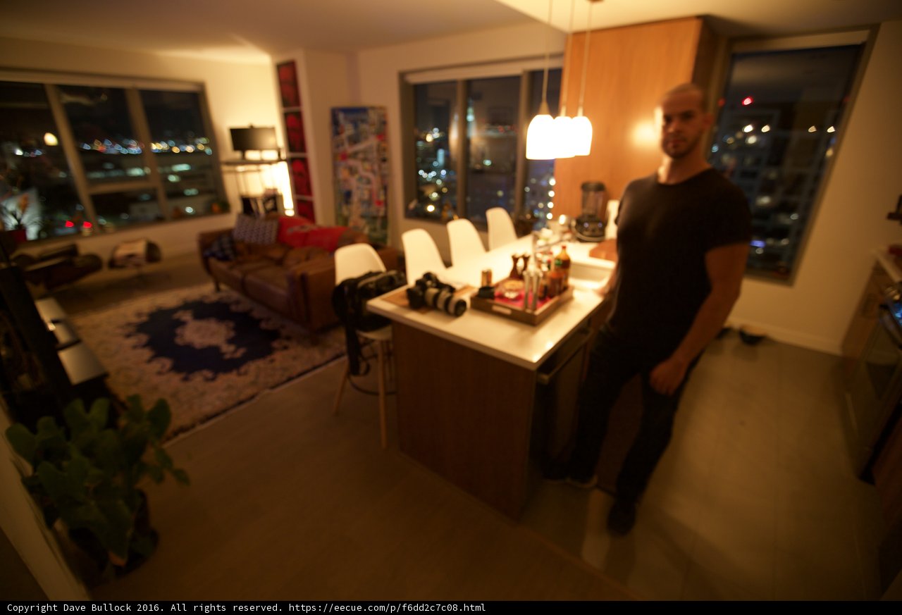 Nighttime in the Living Room