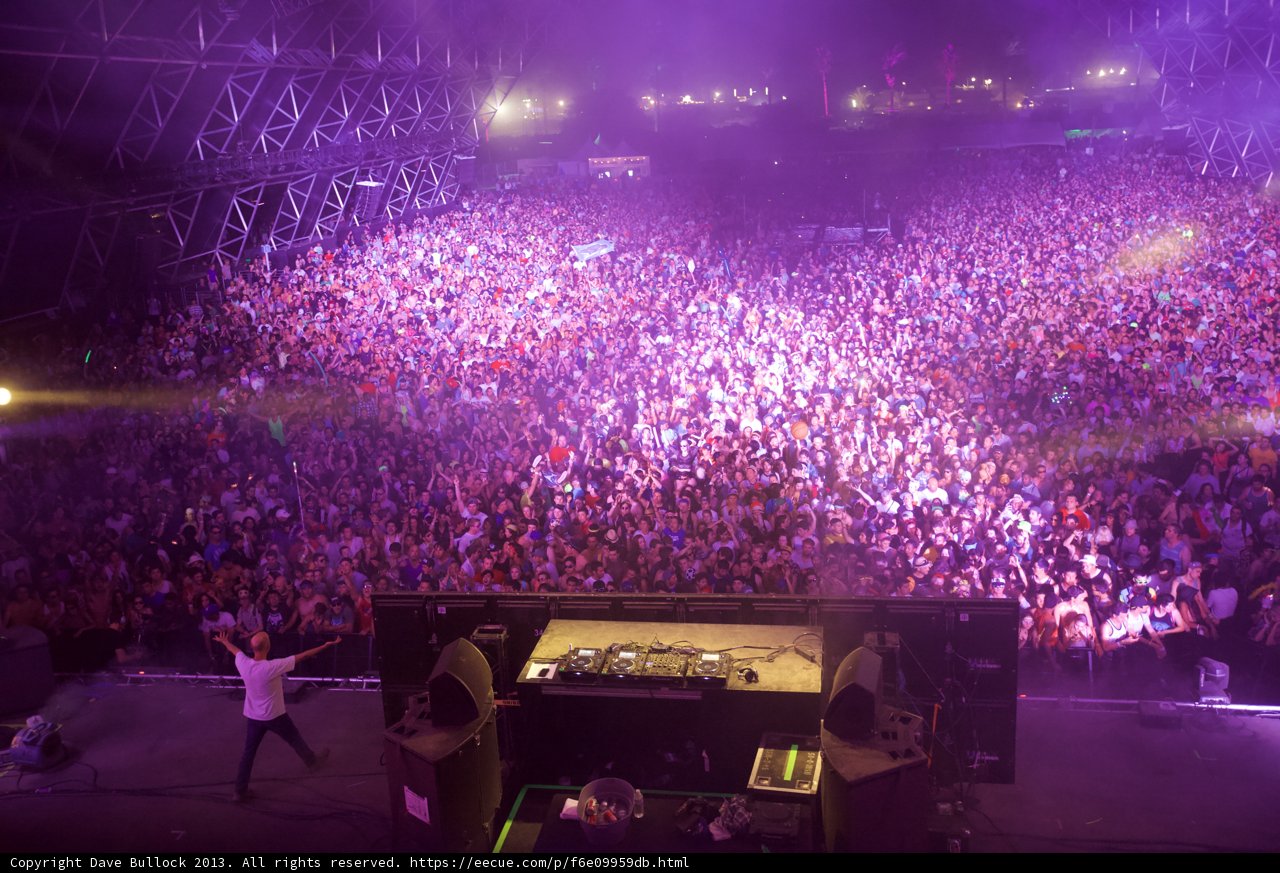 Rocking Out with the Crowd at Coachella