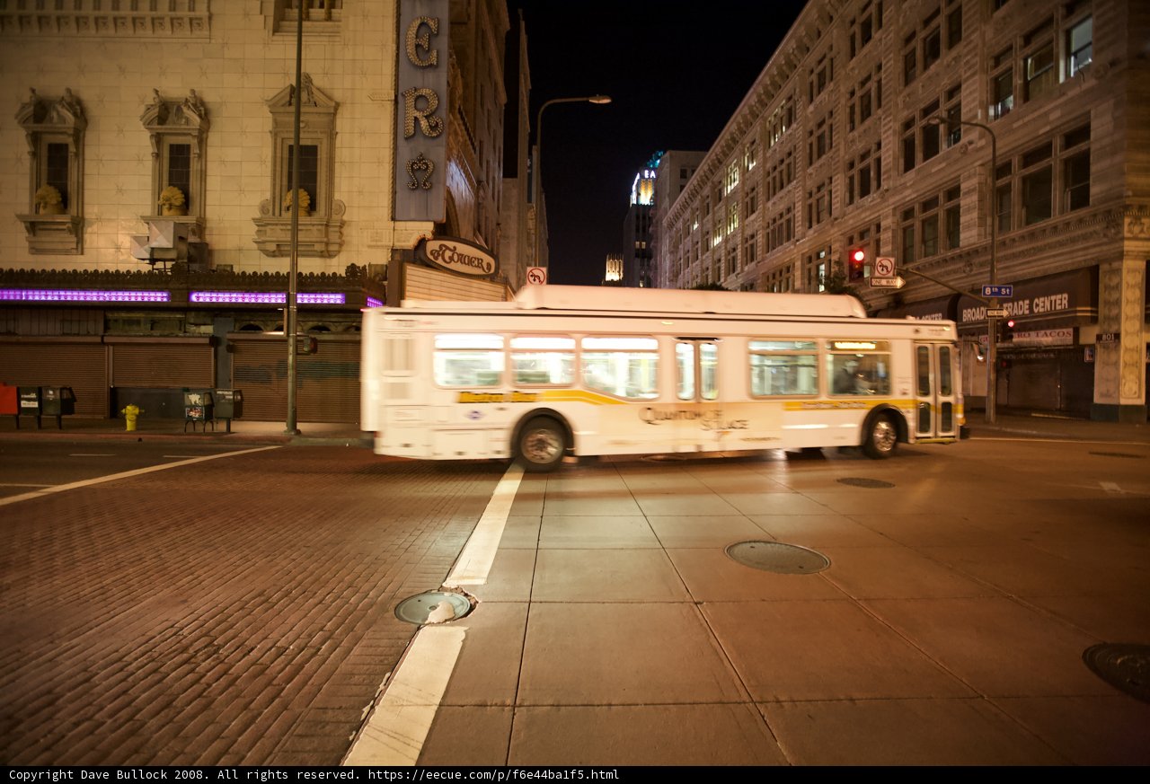 Night Ride on the Bus