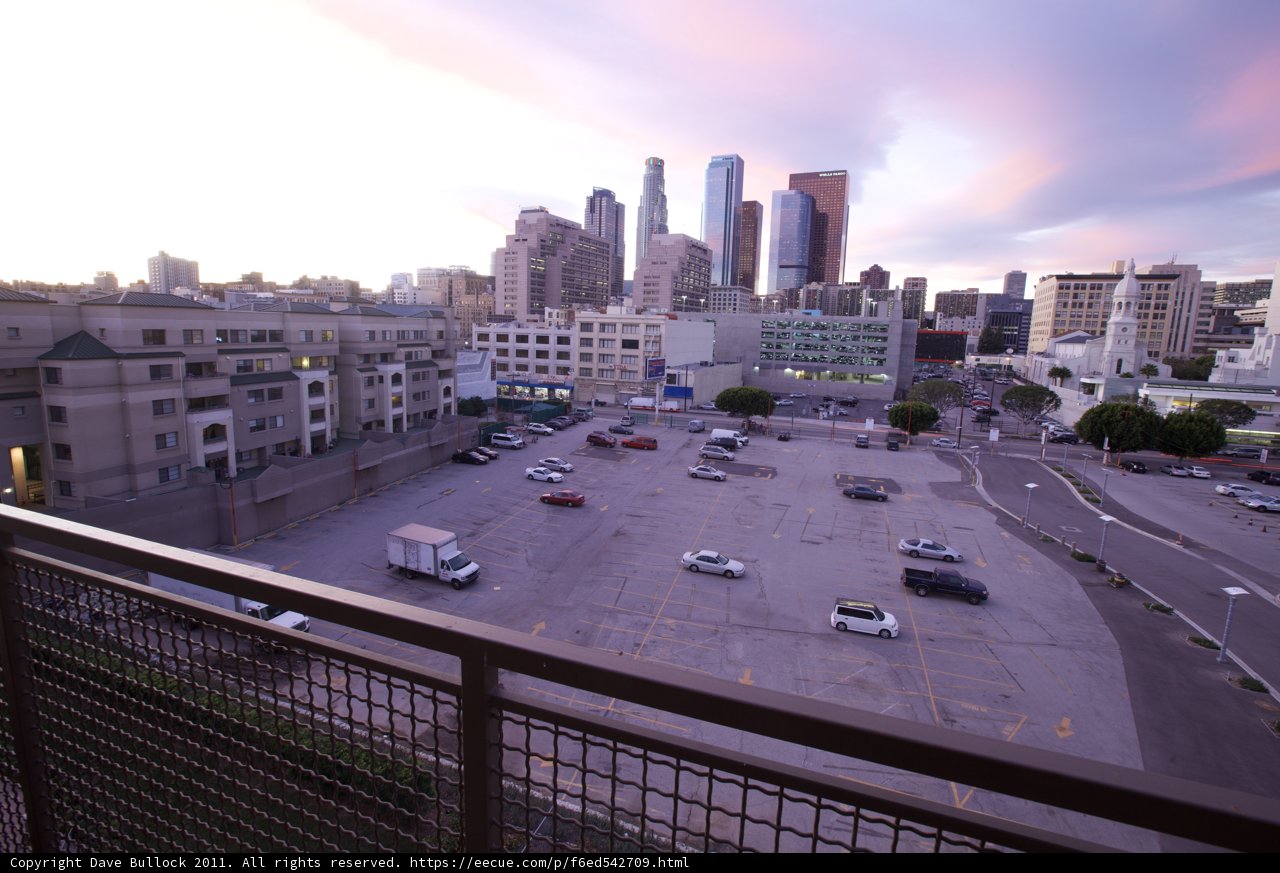 City Skyline Parking Lot