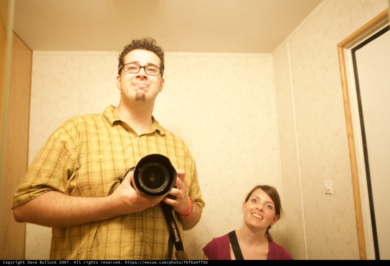 Photographers Caught Off Guard With DSLR Camera