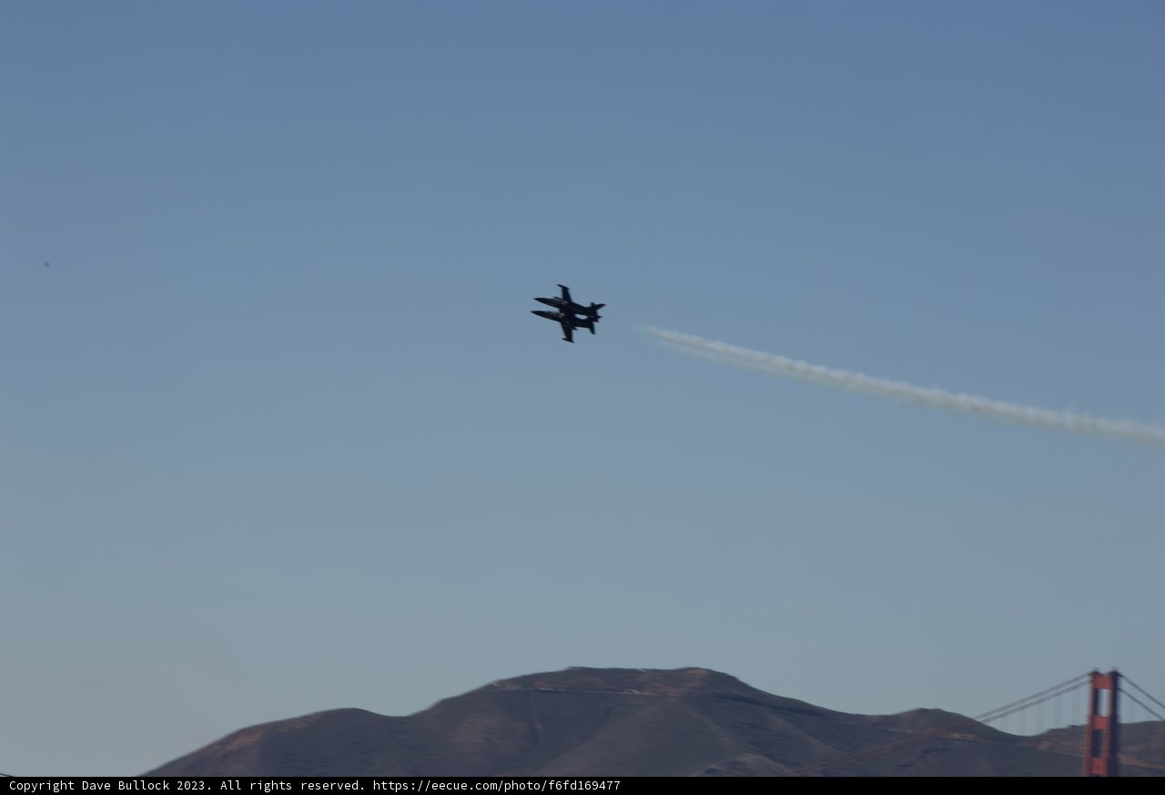 Smoke Trails in the Sky: Fleet Week Air Show 2023