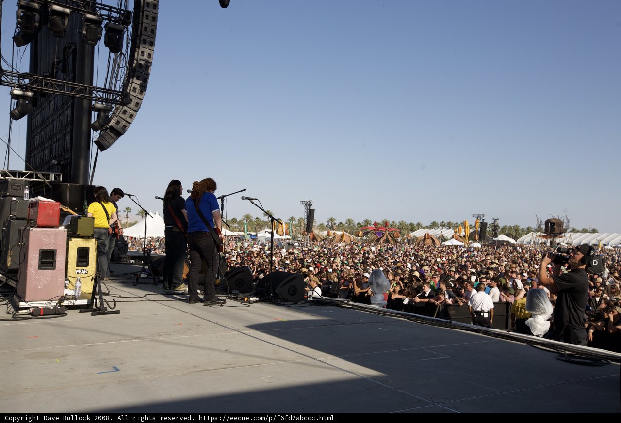 Rocking Out Under the Blue Sky