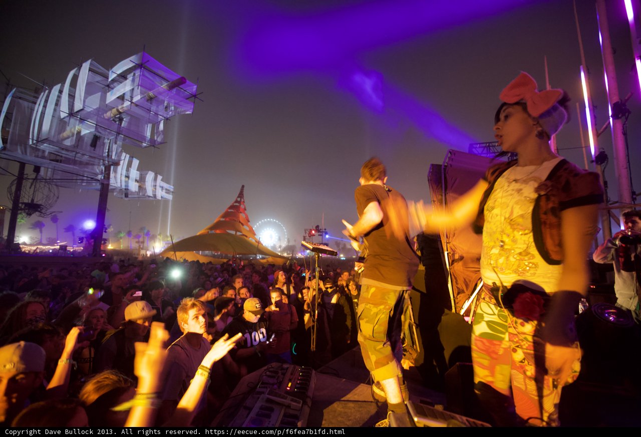 Žydrūnas Savickas Rocks Coachella Crowd