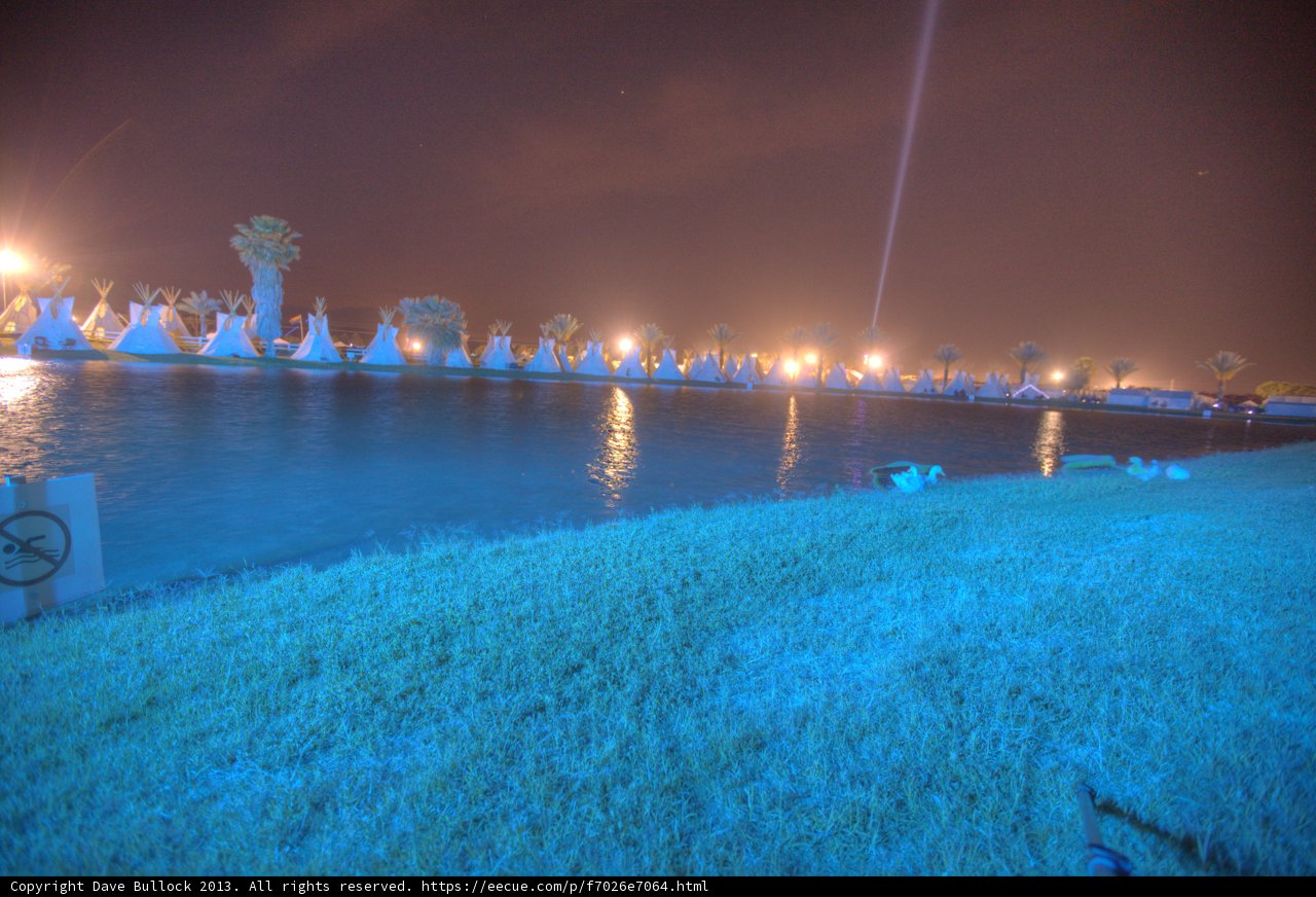 Nighttime Oasis