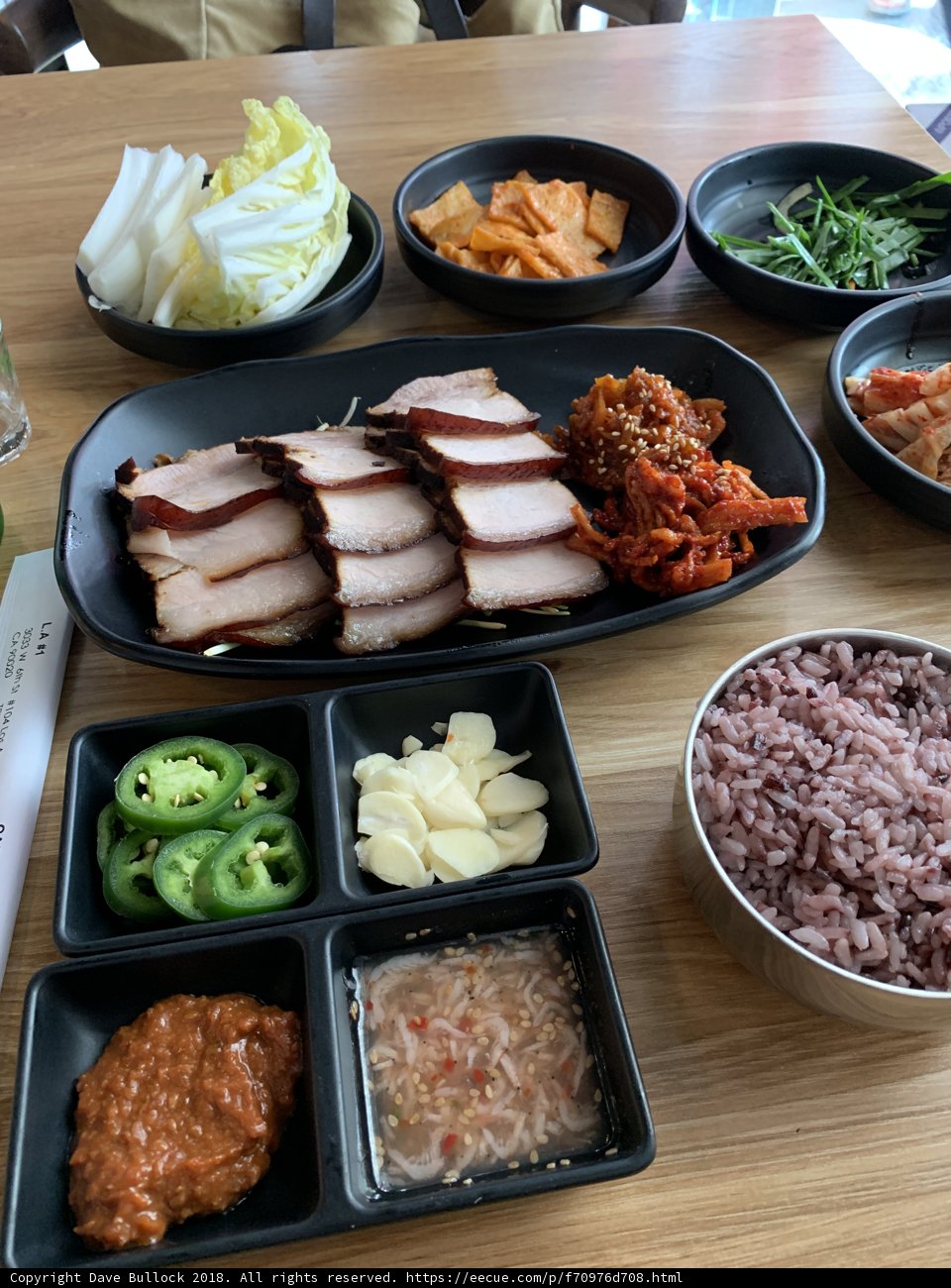A Delectable Spread for Lunch
