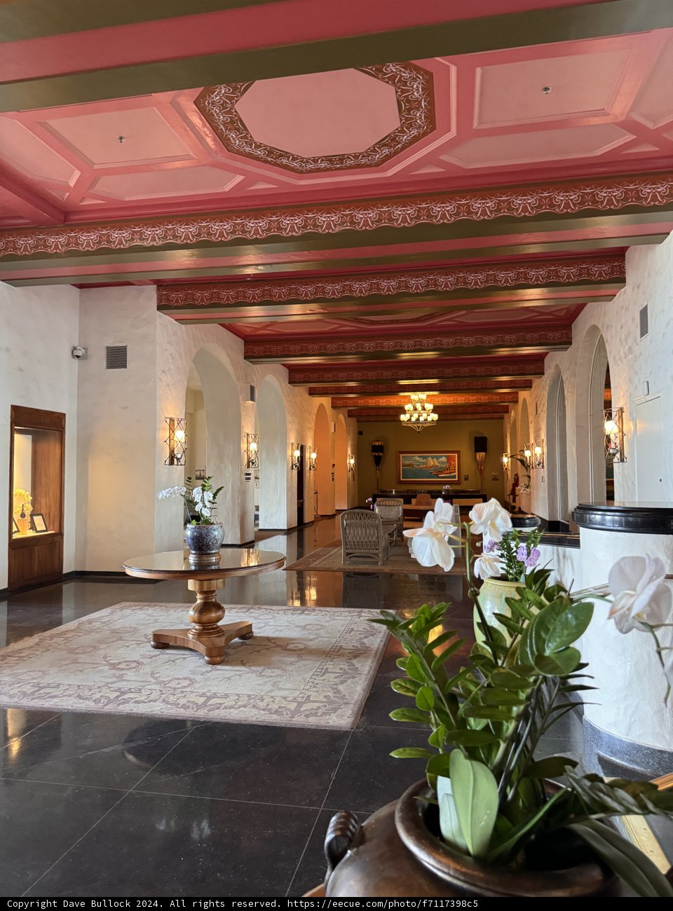 Elegance and Heritage: Interior of The Royal Hawaiian Resort