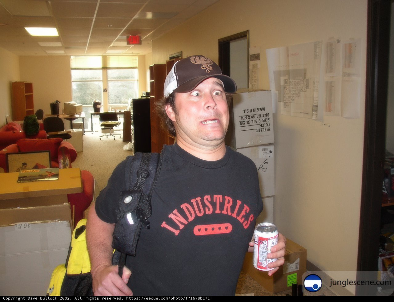 Man Enjoying a Cold Beer