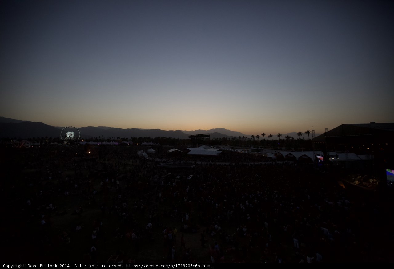 Sunset Concert Silhouette
