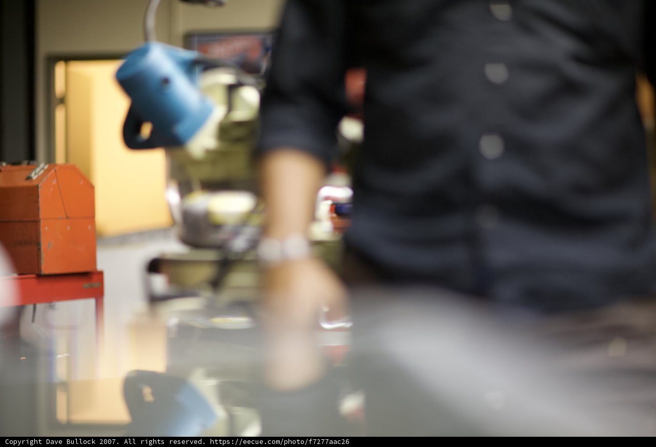 The Man and the Cleaning Table