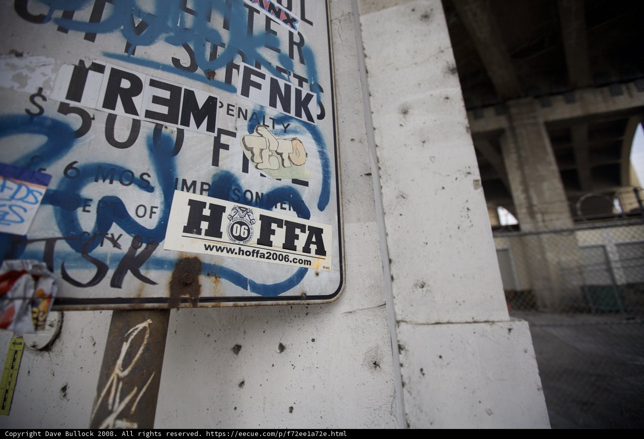Graffiti Takes Over Street Sign