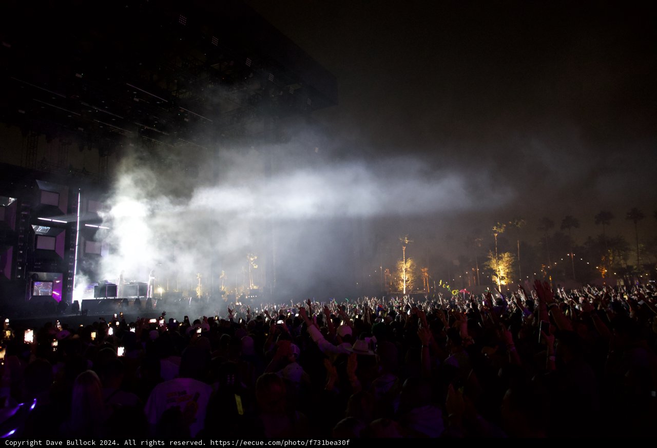 Night Pulse: Coachella 2024 Under the Lights