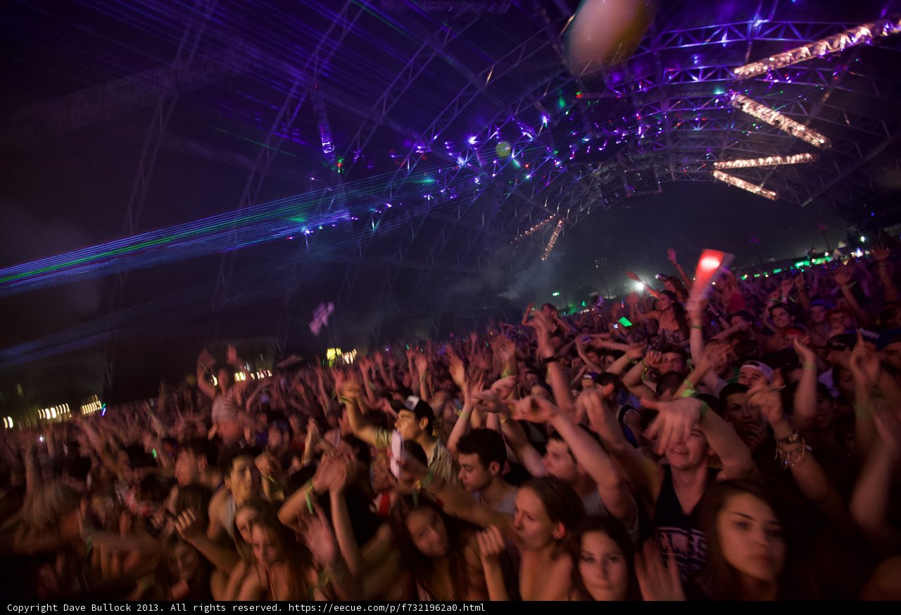 Coachella Crowd Goes Wild