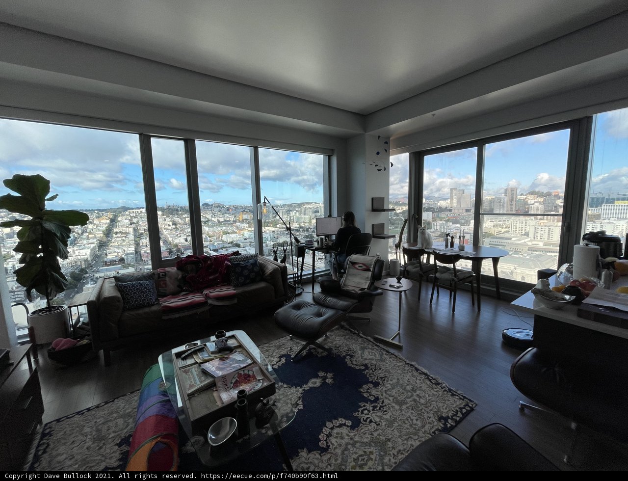 Urban Penthouse Living Room