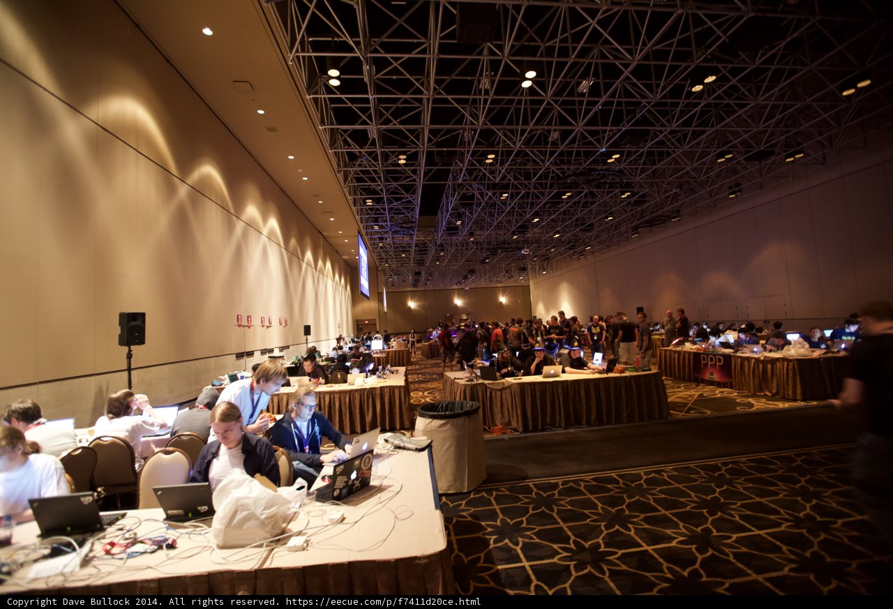 Conference Room at Defcon 22