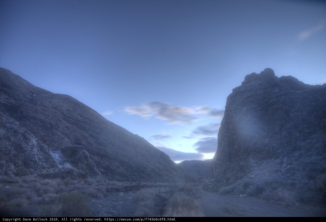 Majestic Canyon and Mountain Range