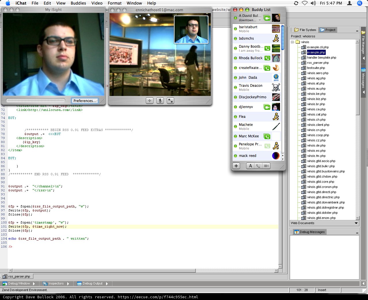 Video Chat with Four People