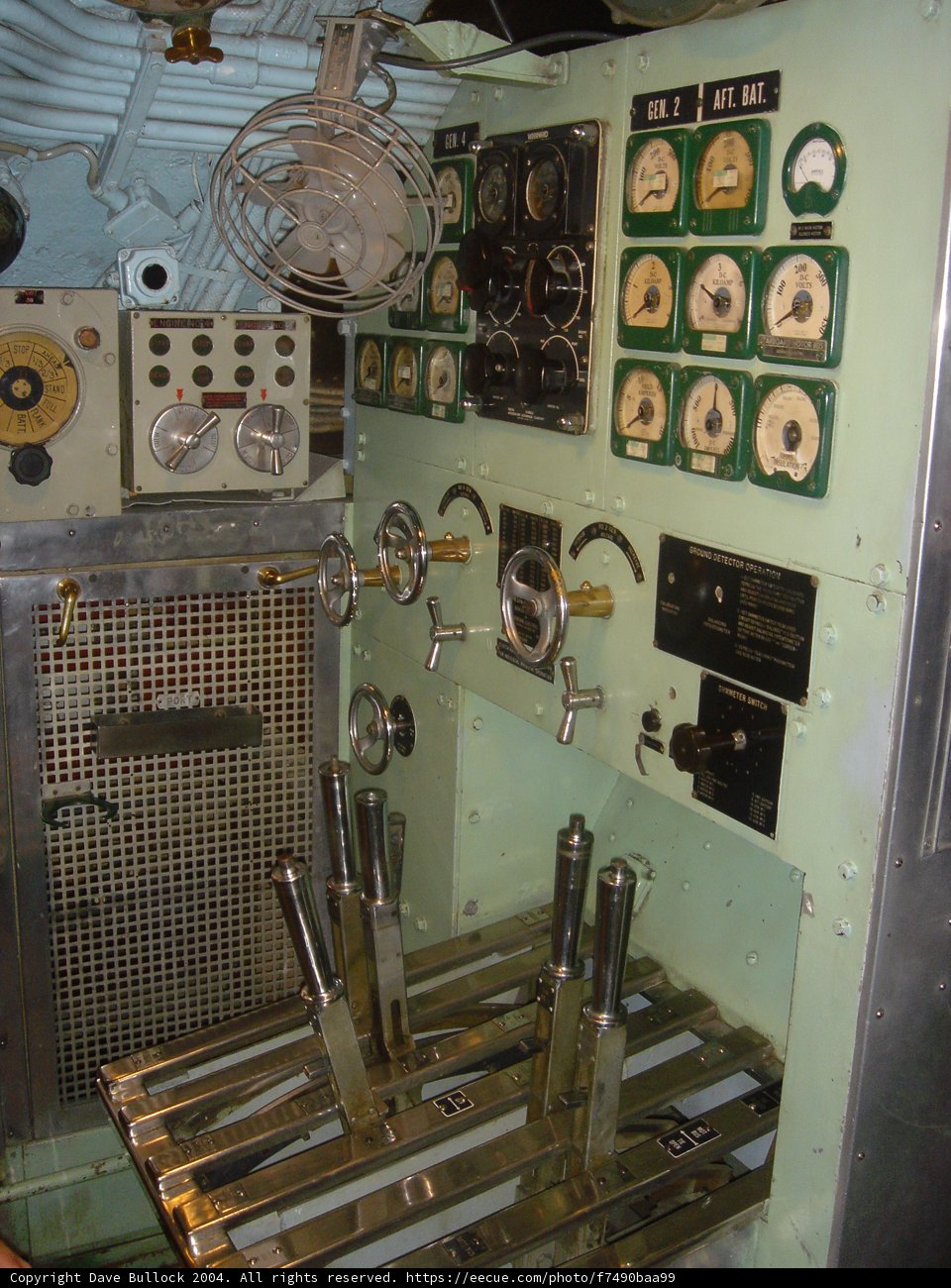 Military Vehicle Control Panel