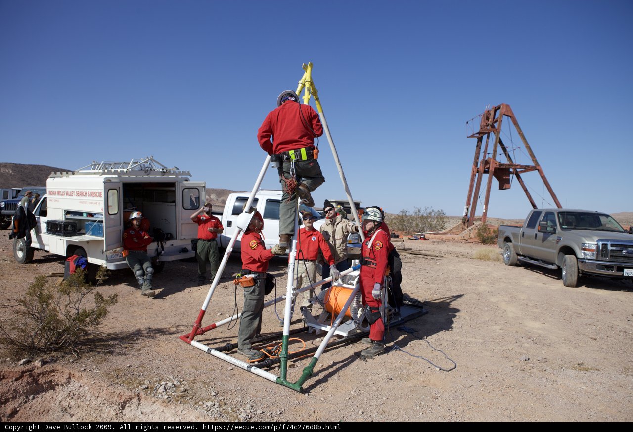 Mine Rescue Team on Duty