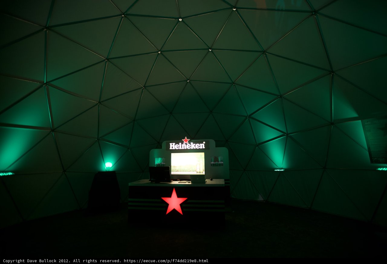 Illuminated Dome with Star