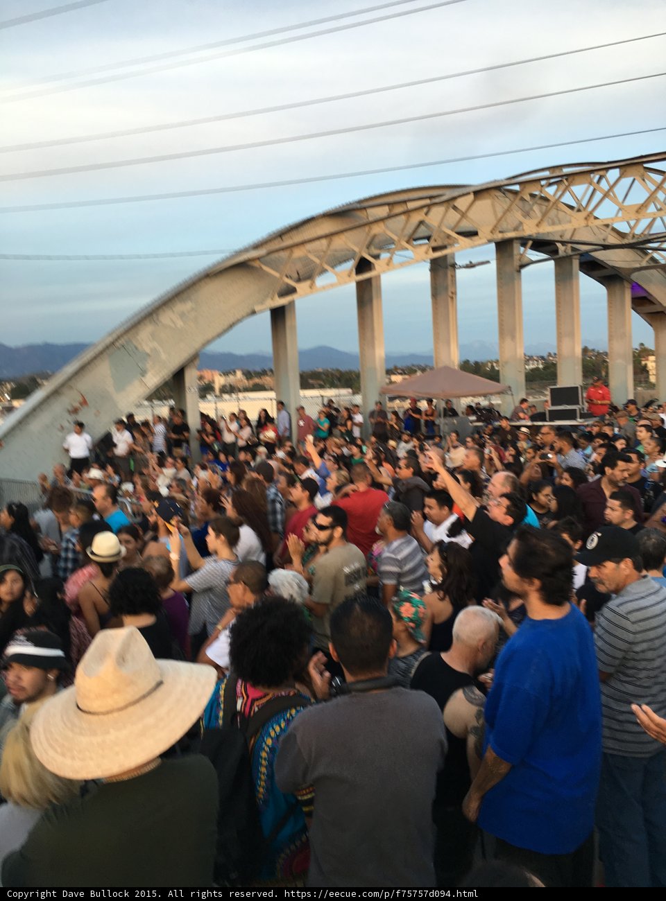 Bridge Crowd