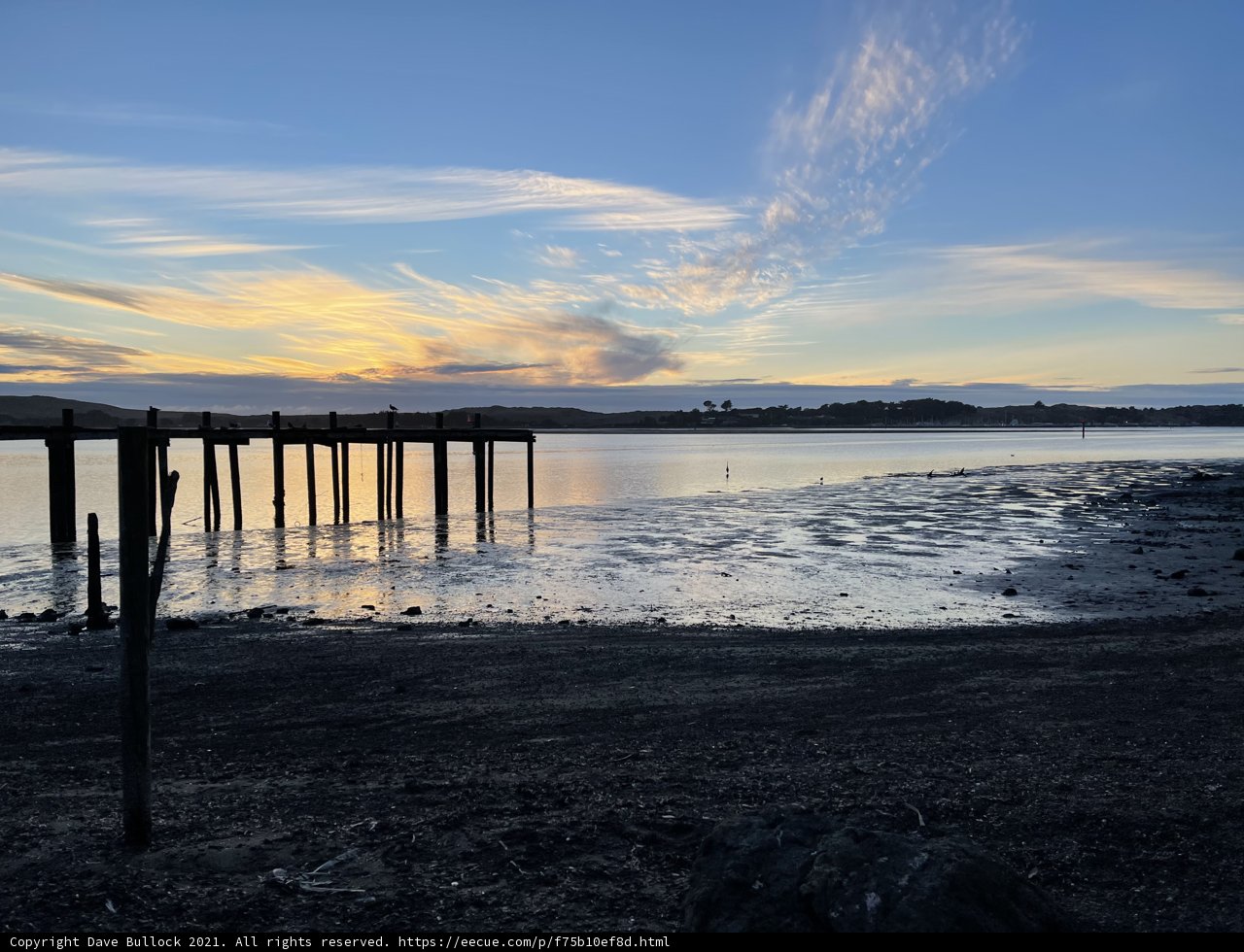 Serene Sunset at Bodega Bay Pier