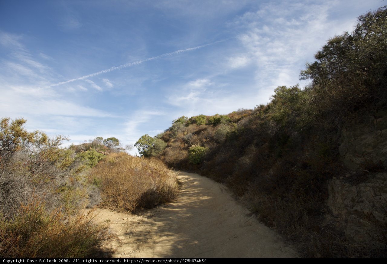 Serene Dirt Pathway in Eagle Rock
