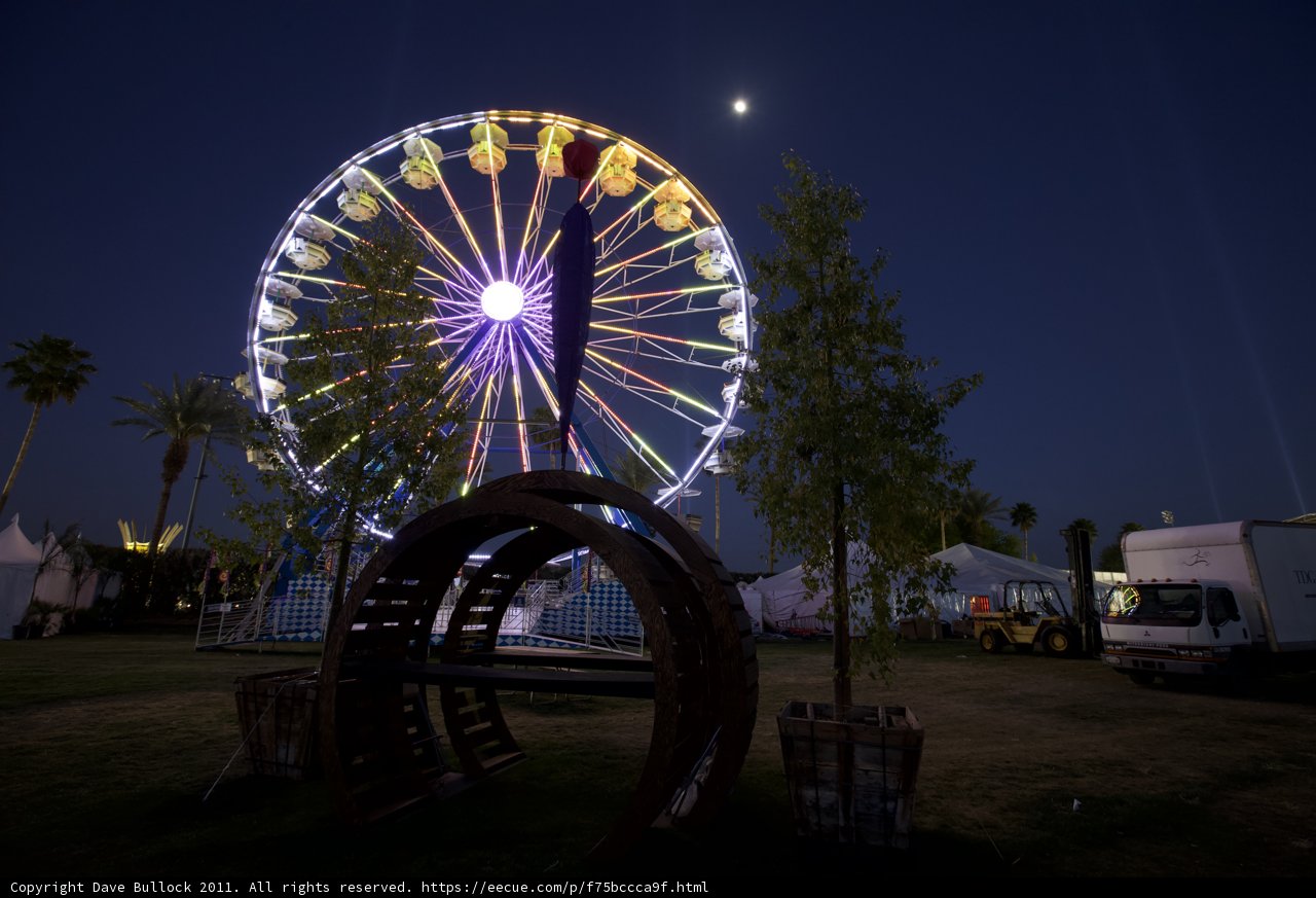 Moonlit Ride on the Ferris Wheel