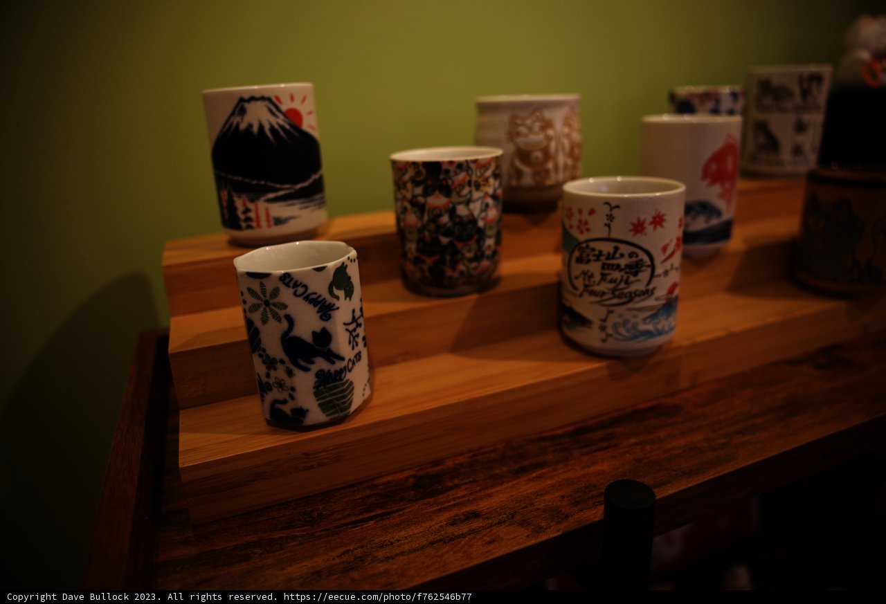 Artistic Cups Collection in Japan Center Malls