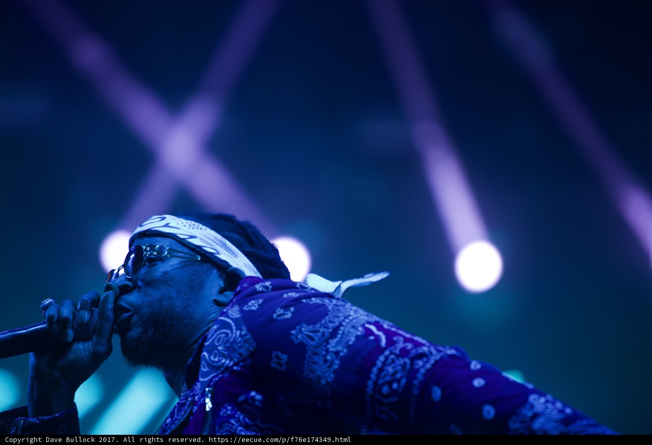 The Rock Star on Stage