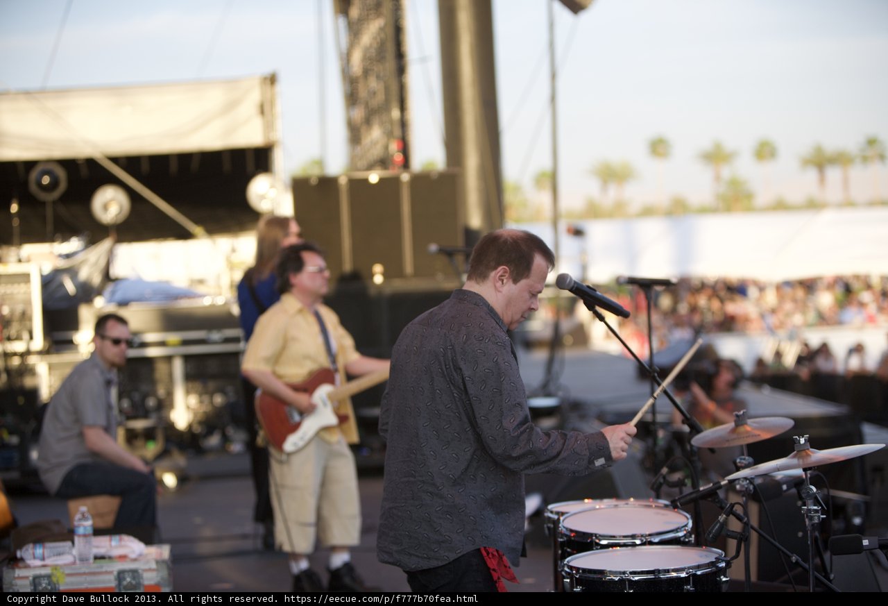 Musicians Jamming on Stage at Coachella