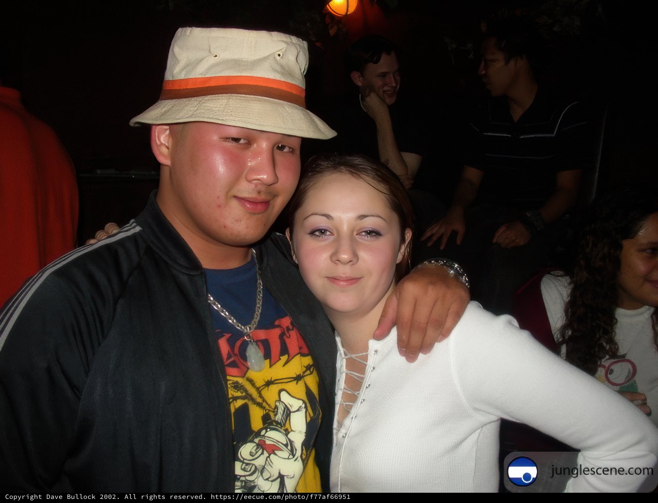 Party portrait with fedora