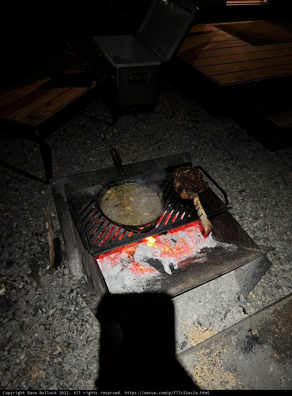 Grilling in the Sierra National Forest