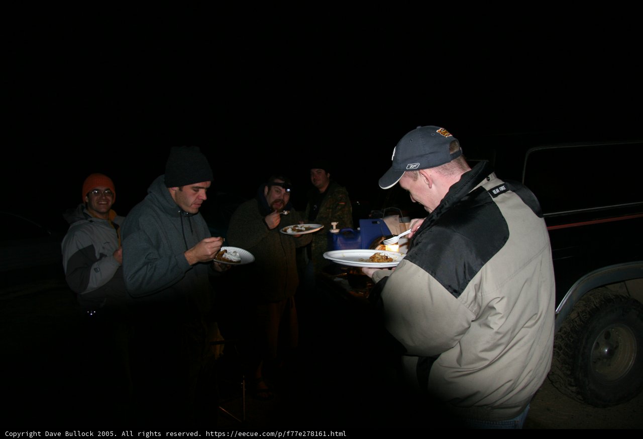 Nighttime Meal with Friends