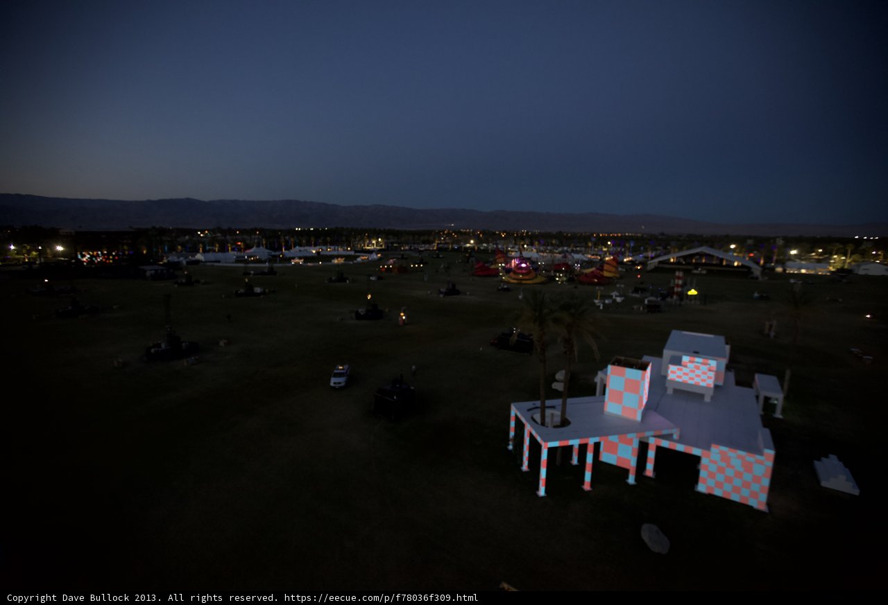 Airfield Architecture at Night