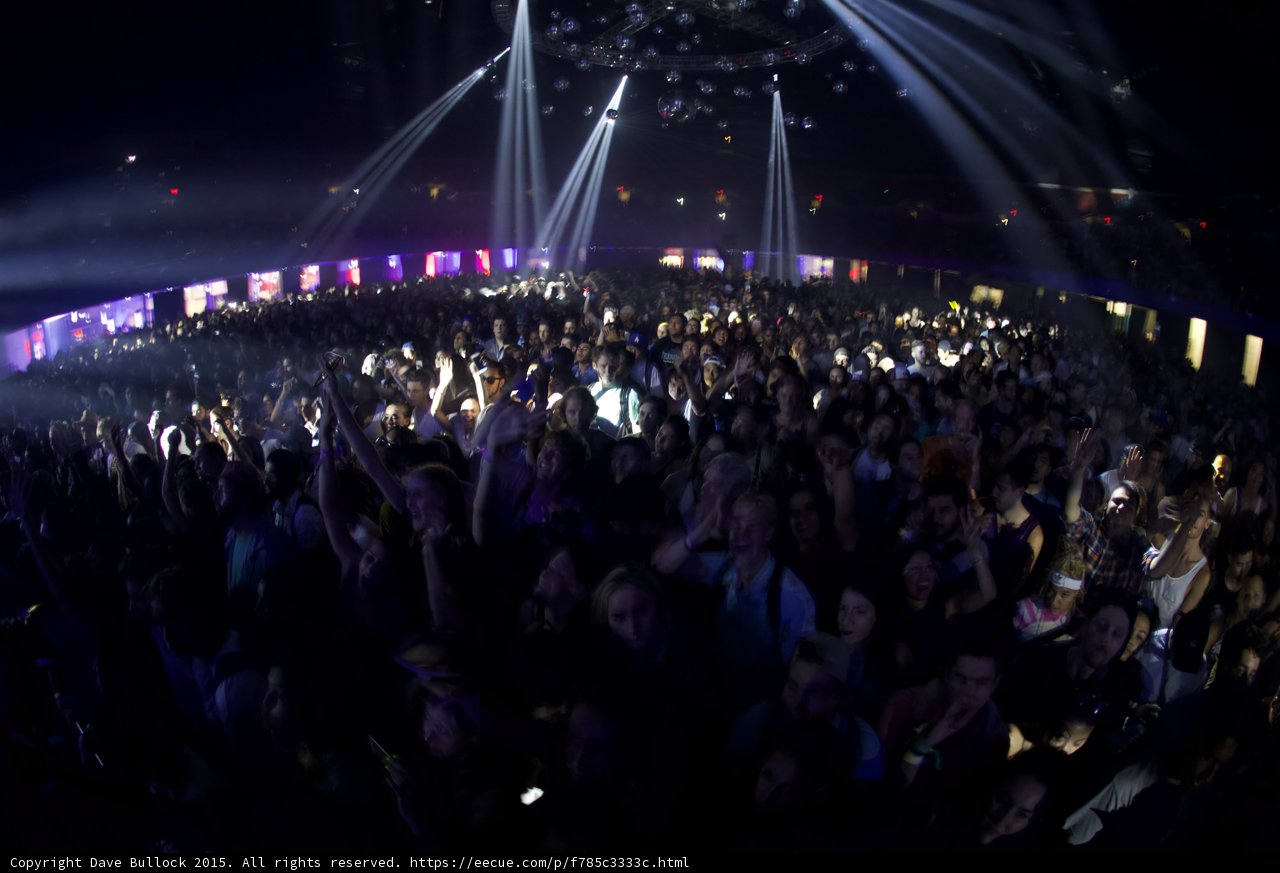 Wide Arena Crowd Shot