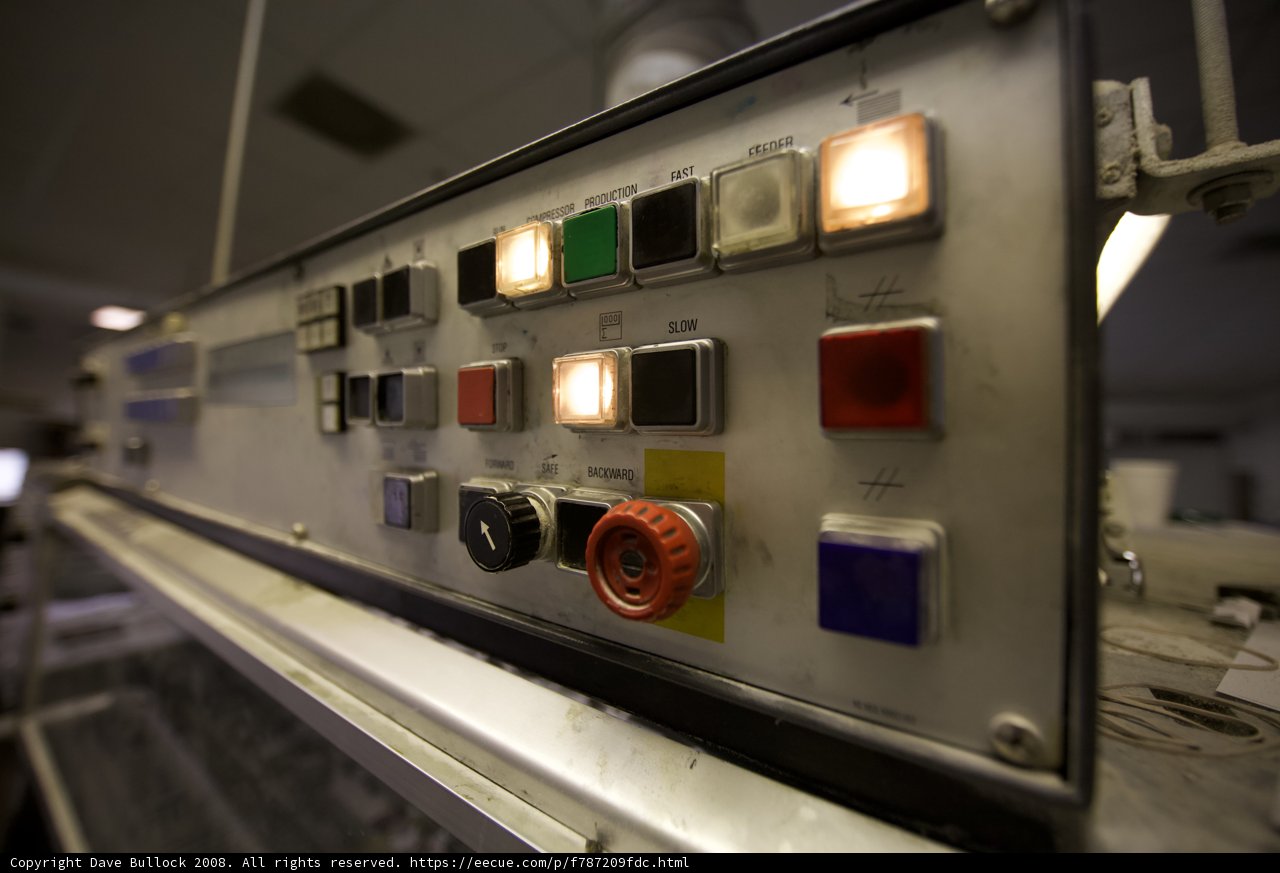 Control Panel for Laboratory Machines