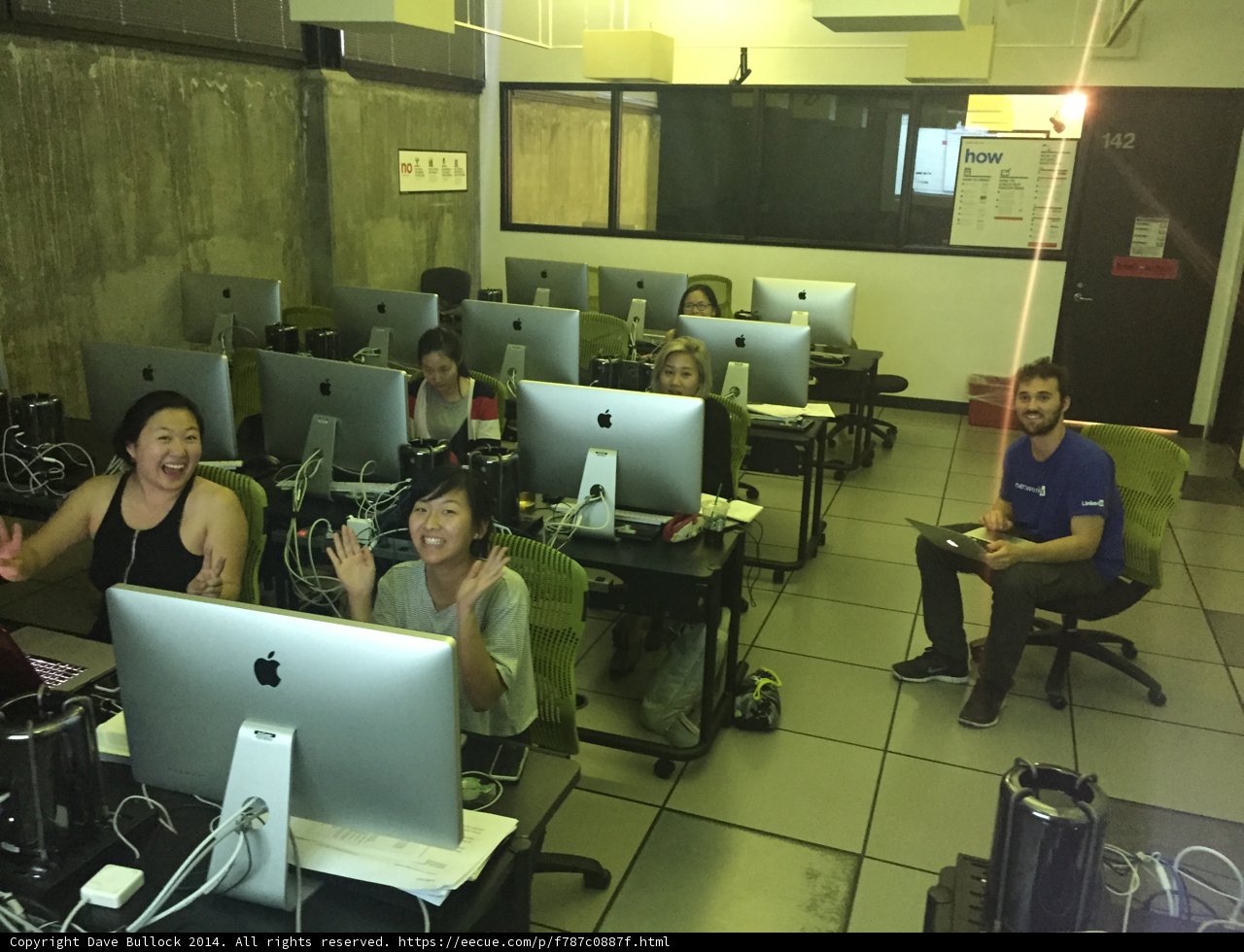 Computer Lab at ArtCenter - Hillside Campus