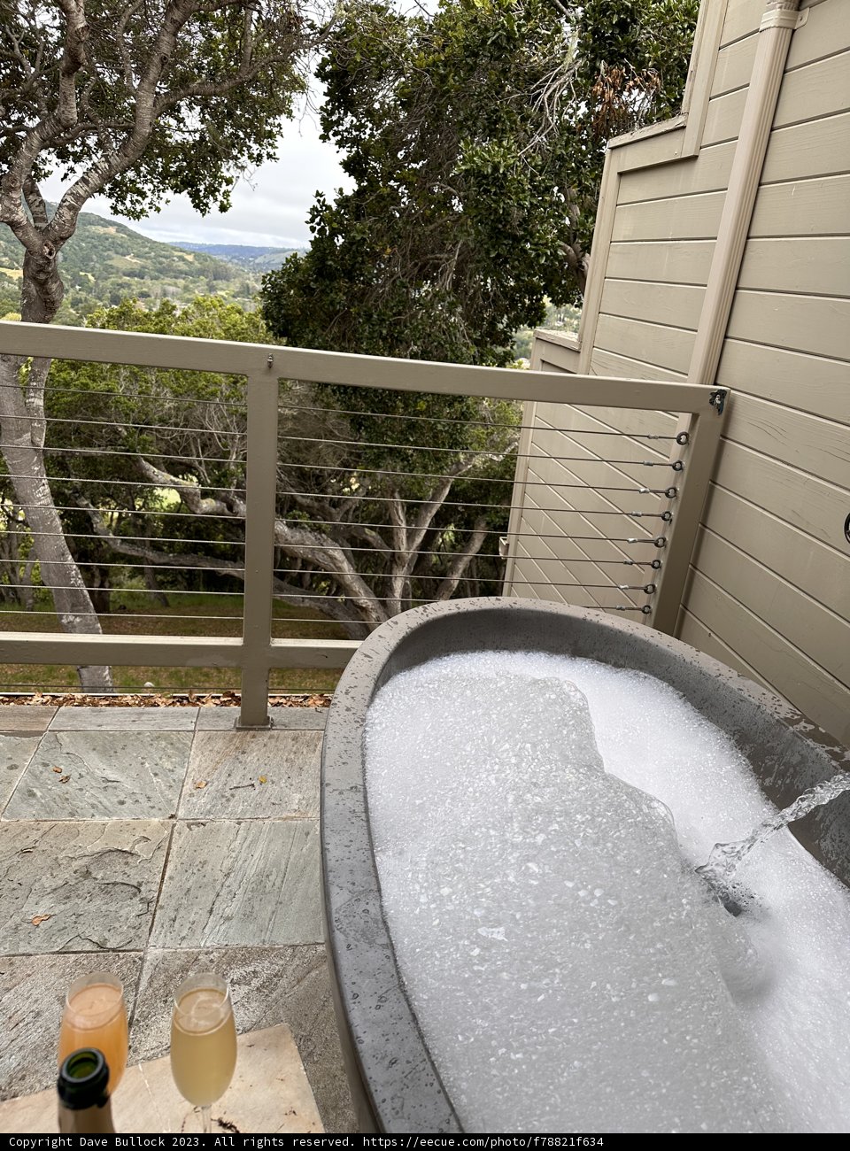 Serene Patio Soak at Carmel Valley Ranch
